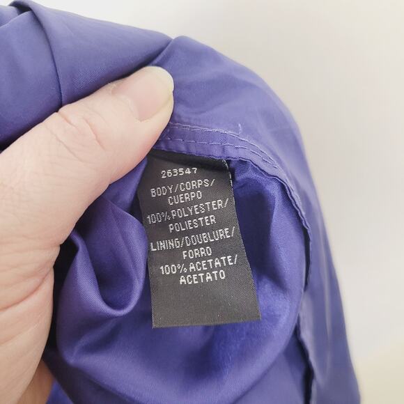 JS Boutique blue floral strapless chiffon gown Size Small Dopamine HOCO Artsy - Picture 9 of 13